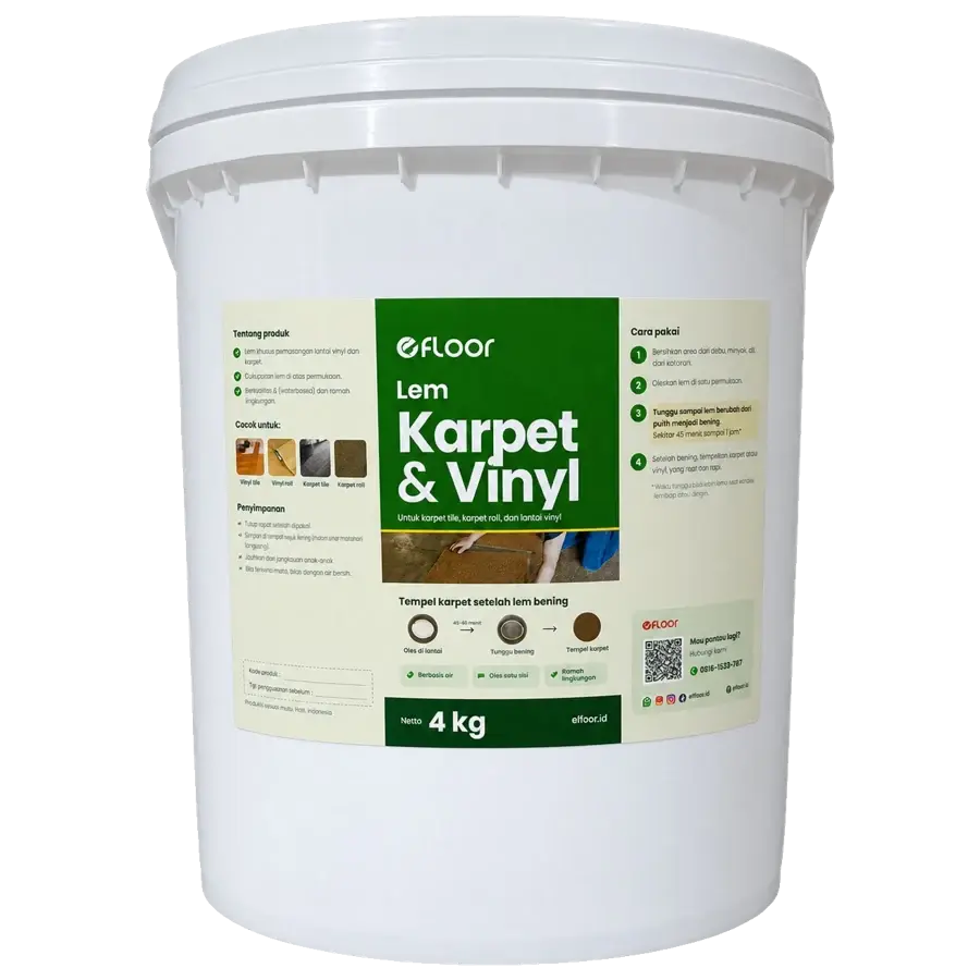 Lem Karpet & Vinyl ECO EFLOOR kemasan 4 KG