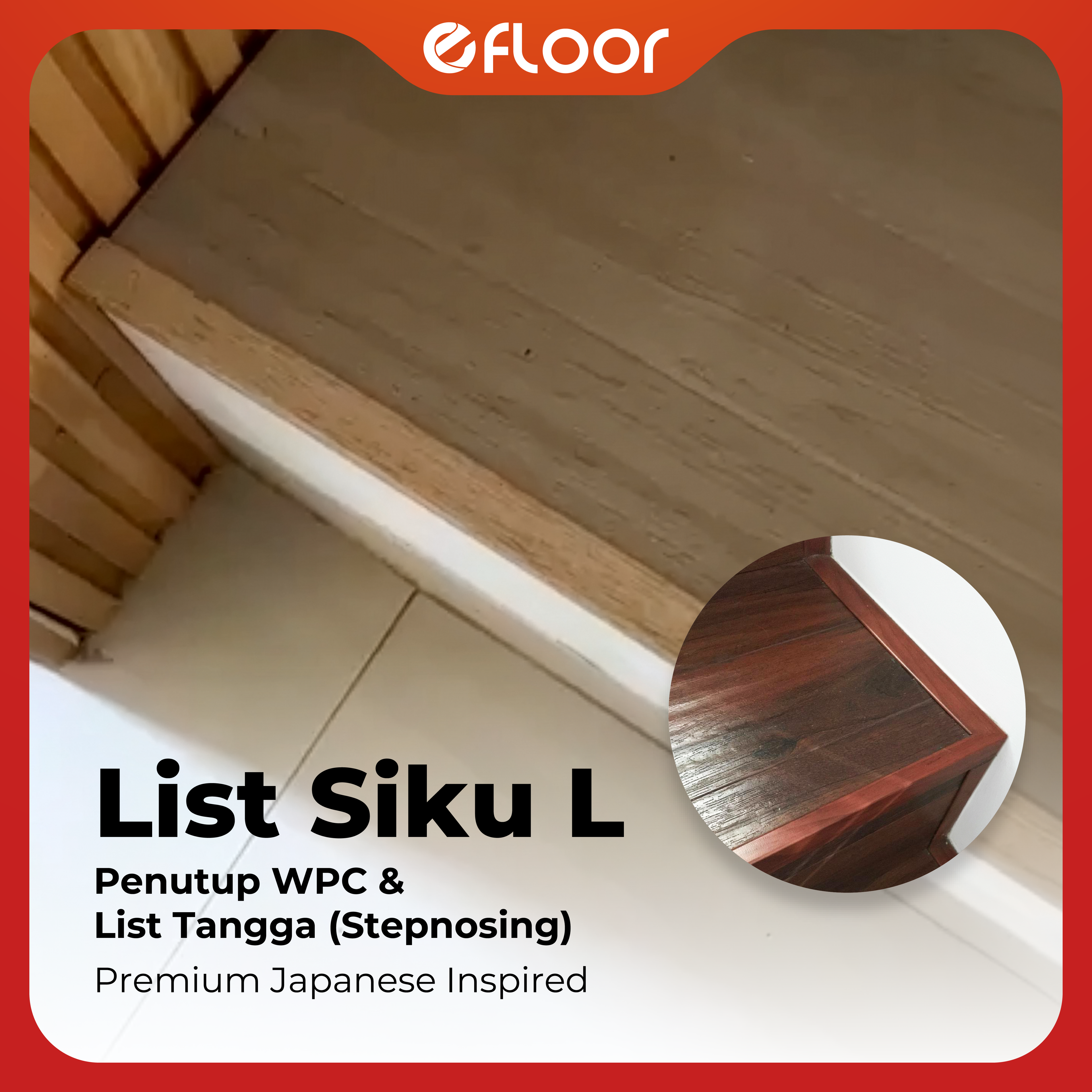 List Siku L / L End Molding / List Penutup Wallpanel / List WPC